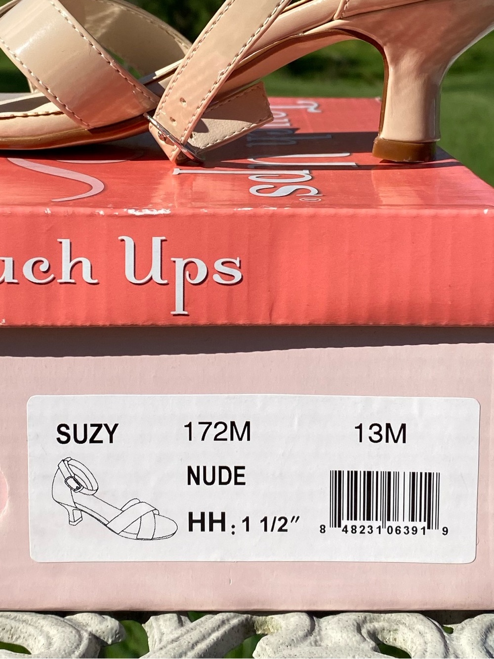Touch Ups Suzy Kids Nude Dress Heels